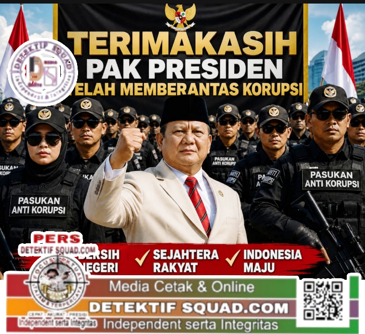 PROF DR SUTAN NASOMAL : RAKYAT INDONESIA BERTERIMAKASIH KE PRESIDEN RI BERSAMA JAJARANNYA BONGKAR KORUPSI DAN HUKUM MATI